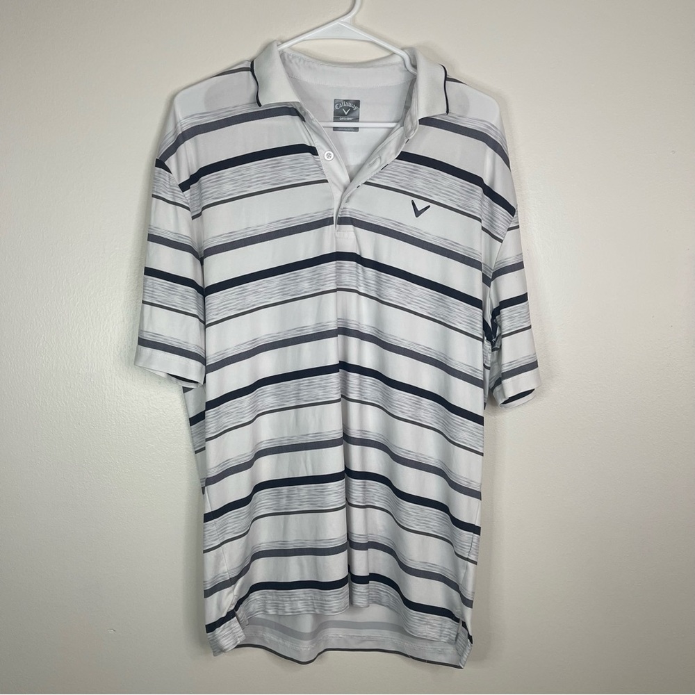 Callaway Men's Opti-Dri short sleeve golf polo shirt